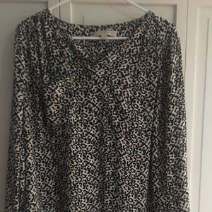 Loft Leopard blouse